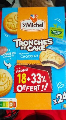 Tronche de cakes front packaging