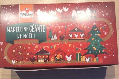 Madeleine géante de noël