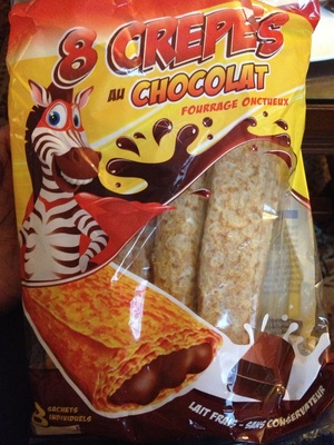 8 Crêpes au Chocolat