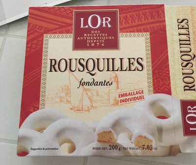 8 Rousquilles fondantes LOR