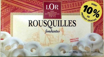 Rousquilles fondantes