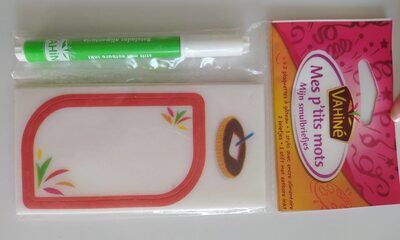 Plaque Mes P'tits Mots