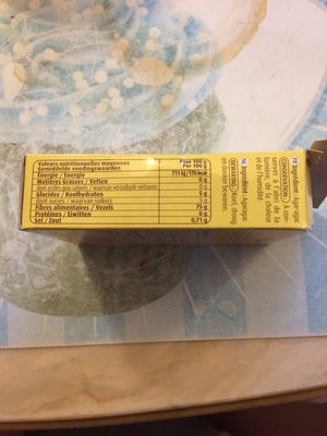 Agar-agar ingredients label