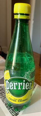 Perrier citron front packaging