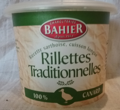 Rillettes Traditionnelles 100% canard - 220 g - Régis Bahier