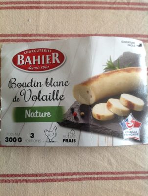 Boudin blanc volaille