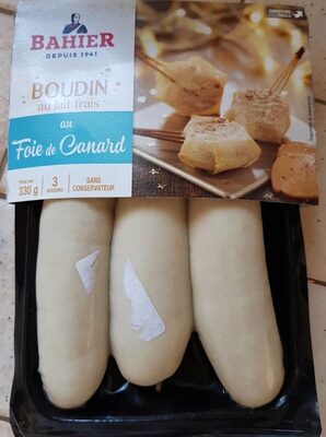Boudin au foie de canard