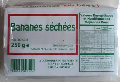BANANES SECHEES