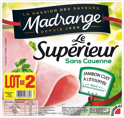 Le Supérieur sans Couenne (lot de 2)