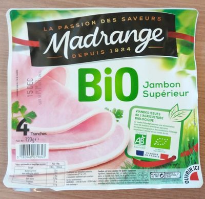 Jambon supérieur bio