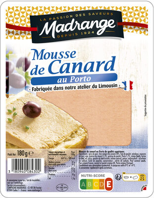 Mousse canard au Porto