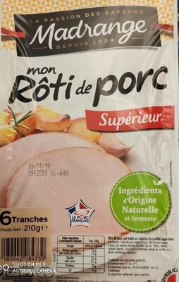 Mon rôti de porc