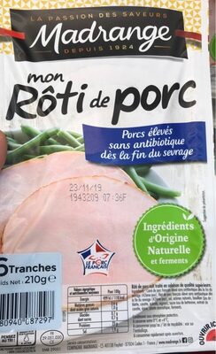 Mon roti de porc