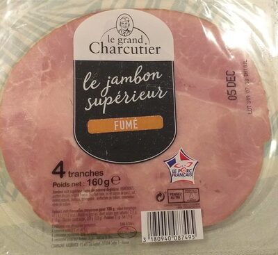 Le jambon supérieur fumé