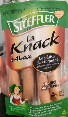 Stoeffler knack alsacienne front packaging