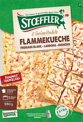 La Maxi Flammekueche Lardons & Oignons front packaging