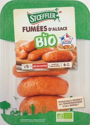 Saucisses fumées Bio