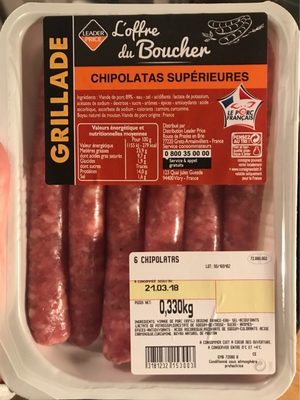 6 Chipolatas