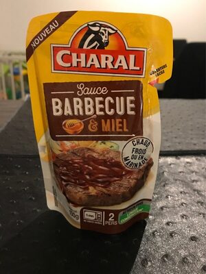 Sauce barbecue & Miel front packaging