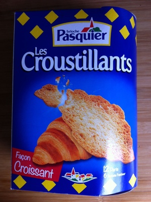 Les croustillants façon croissant