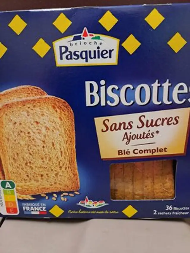 Fette biscottate farina integrale di farro ingredients label
