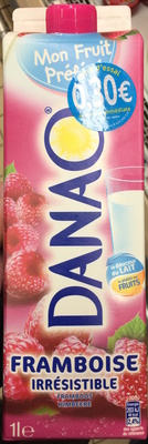 Danao framboise irrésistible front packaging