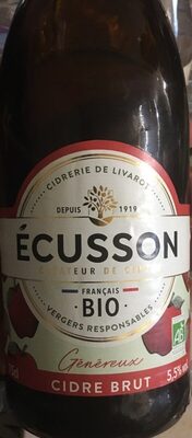 Cidre Brut bio