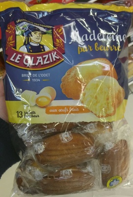 Madeleine Pur Beurre front packaging