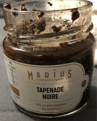 Tapenade noire front packaging