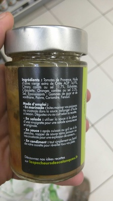 Sauce Marinade aux Agrumes