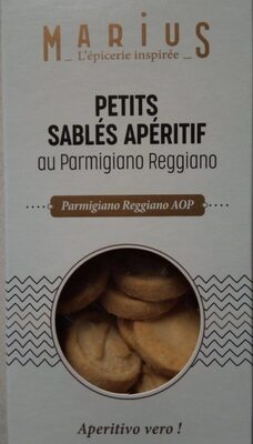 Petits sablés apéritif au Parmigiano Reggiano