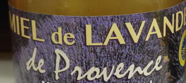 Miel de Lavande de Provence ingredients label