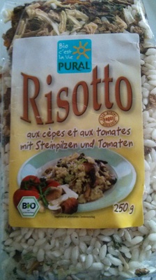 Risotto aux Cèpes et aux Tomates