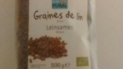 Graines De Lin Brun Entiere front packaging