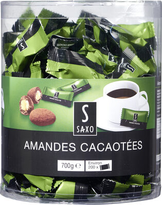 Amandes cacaotees