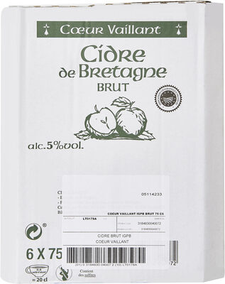 Cidre de Bretagne Brut front packaging