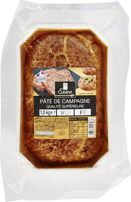 Pâté de campagne Qualité supérieure