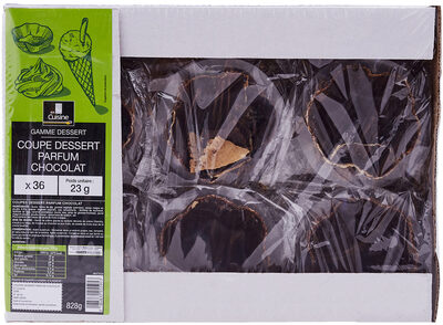 Gamme dessert coupe dessert parfum chocolat