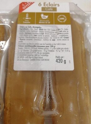 6 Éclaire Café front packaging