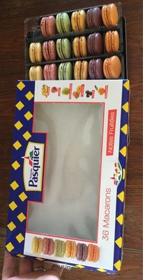 36 Macarons Notes fruitées