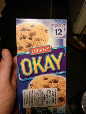 Okay Cookies Nougatine & Pépites de Chocolat