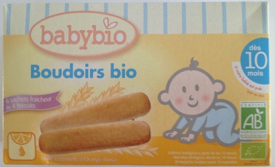 Boudoirs bio front packaging