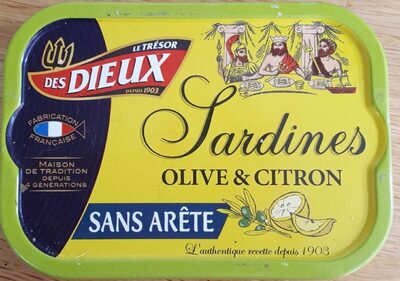 Sardines olive&citron