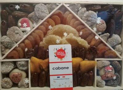 Assort. fruit sec déshyd. & pâte amande