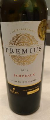 Premius Bordeaux élevé en fûts de chêne