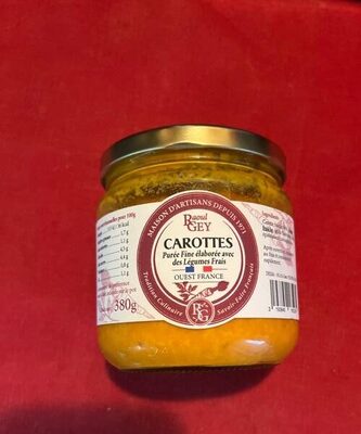 Carottes Purée fine front packaging