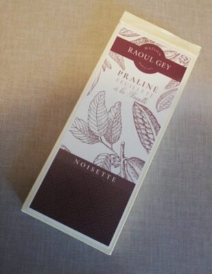 Praliné feuilleté à la noisette