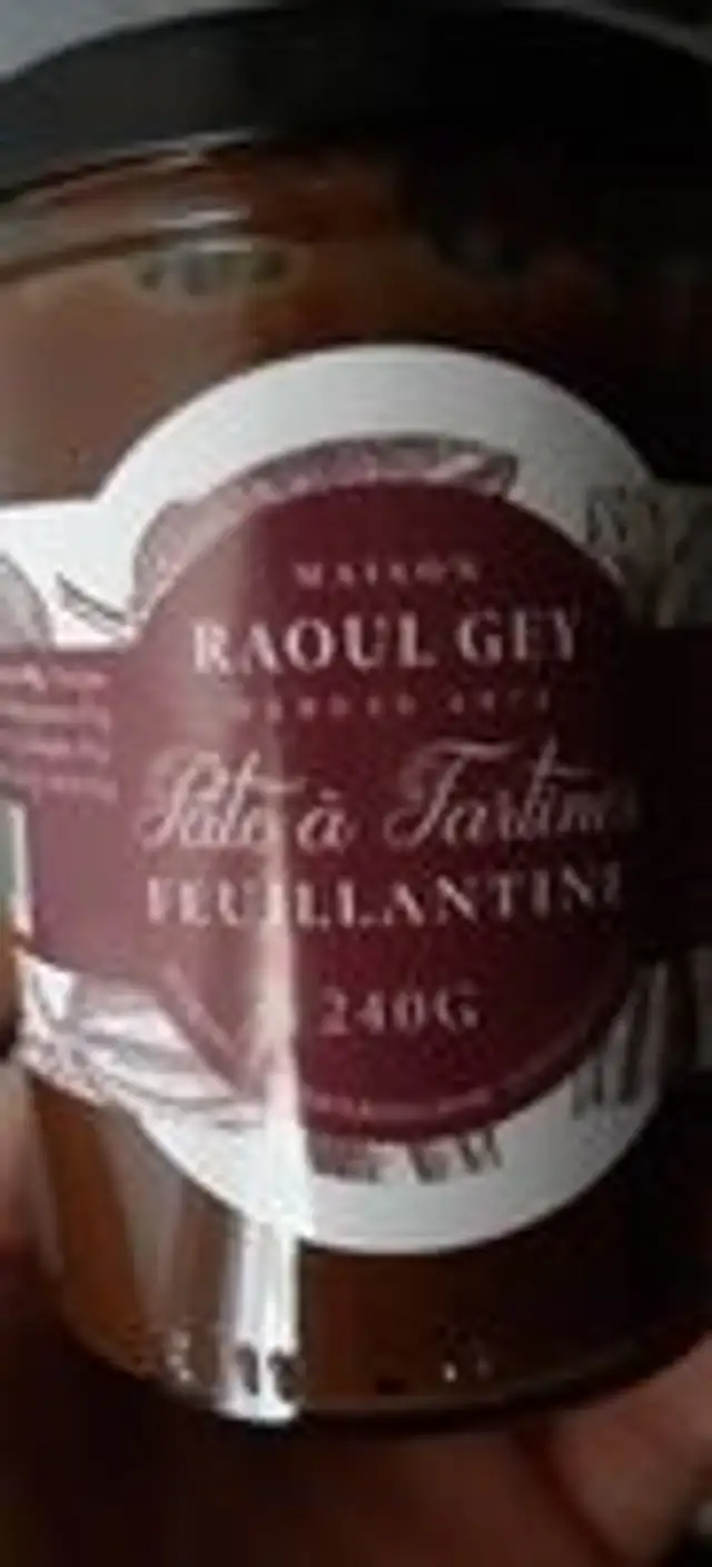 Pâte à tartiner Feuillantine