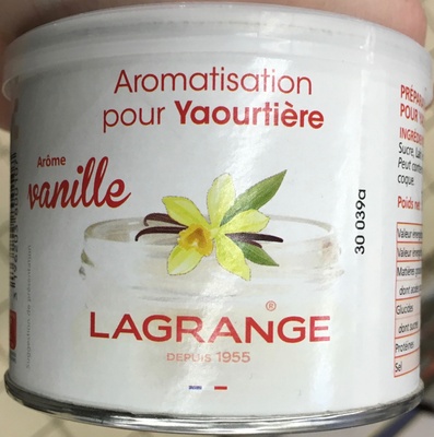 Aromatisation pour yaourtière arôme vanille