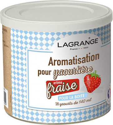 Aromatisation pour yaourtière, arôme fraise